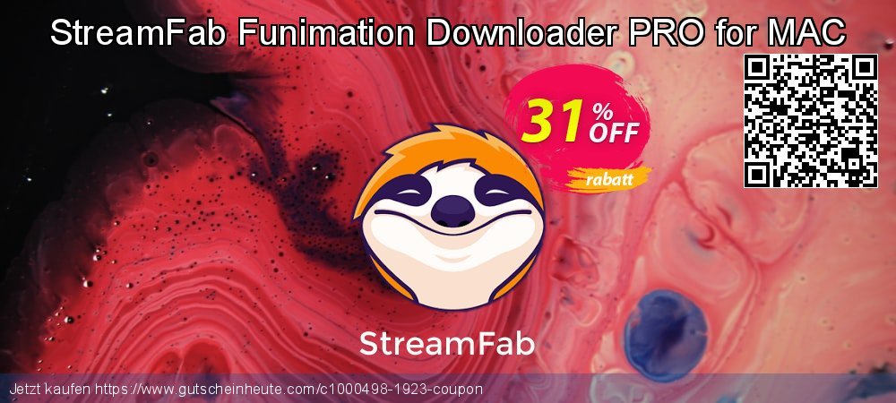StreamFab Funimation Downloader PRO for MAC faszinierende Preisreduzierung Bildschirmfoto