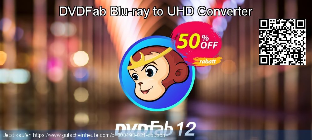 DVDFab Blu-ray to UHD Converter klasse Nachlass Bildschirmfoto