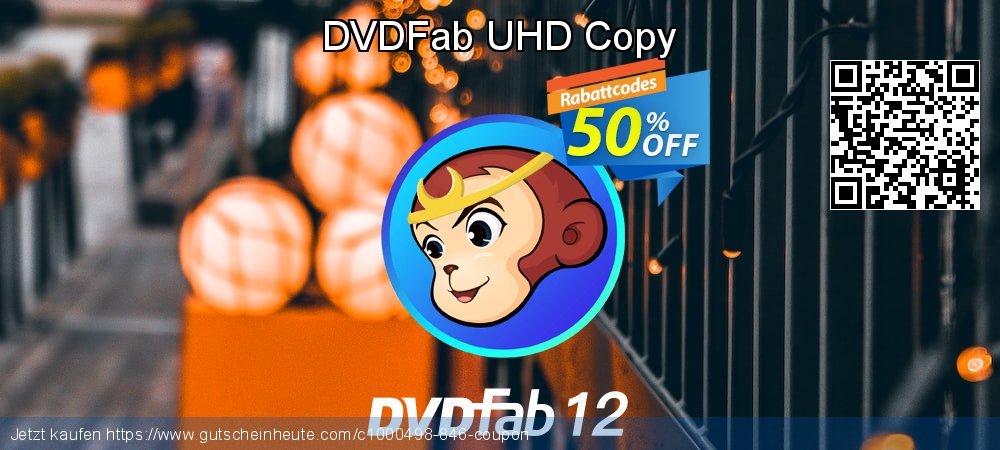 DVDFab UHD Copy beeindruckend Ausverkauf Bildschirmfoto