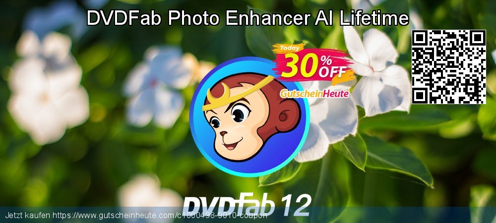 DVDFab Photo Enhancer AI Lifetime wunderbar Ausverkauf Bildschirmfoto