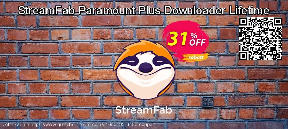 StreamFab Paramount Plus Downloader Lifetime unglaublich Beförderung Bildschirmfoto