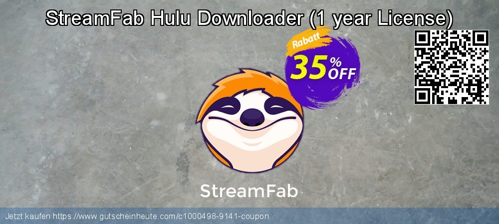 StreamFab Hulu Downloader - 1 year License  formidable Nachlass Bildschirmfoto