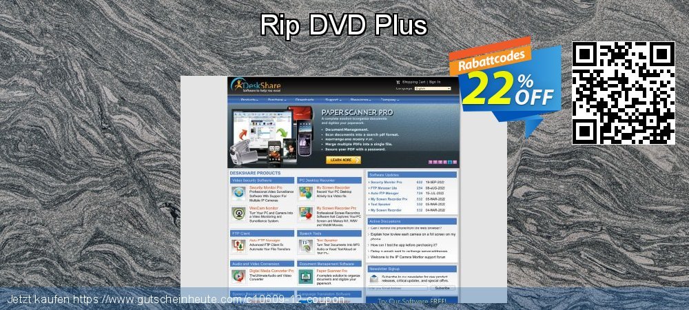Rip DVD Plus atemberaubend Sale Aktionen Bildschirmfoto