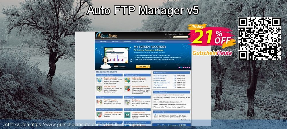 Auto FTP Manager v5 aufregenden Preisnachlässe Bildschirmfoto