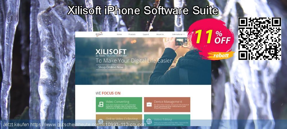 Xilisoft iPhone Software Suite genial Rabatt Bildschirmfoto