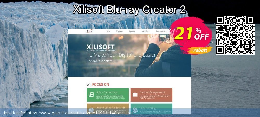 Xilisoft Blu-ray Creator 2 ausschließlich Preisnachlässe Bildschirmfoto