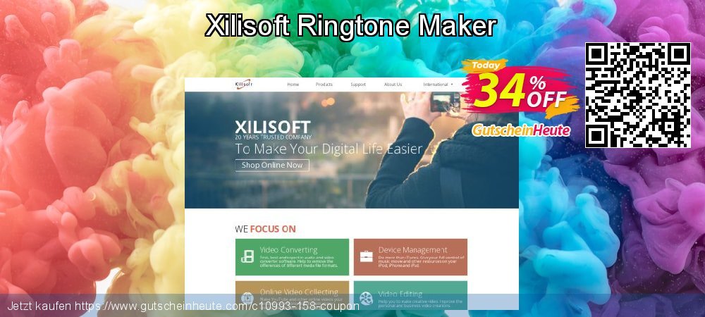 Xilisoft Ringtone Maker super Preisreduzierung Bildschirmfoto