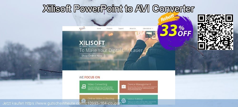 Xilisoft PowerPoint to AVI Converter verwunderlich Ermäßigungen Bildschirmfoto