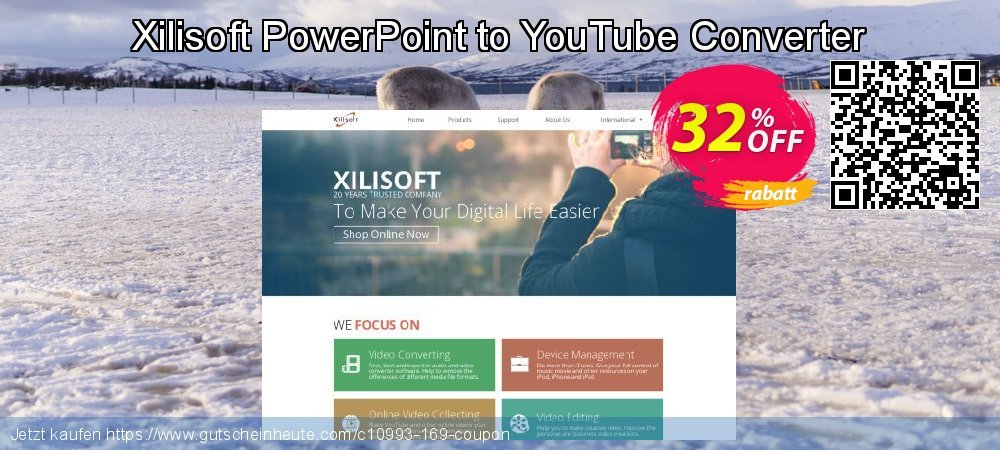 Xilisoft PowerPoint to YouTube Converter aufregenden Diskont Bildschirmfoto