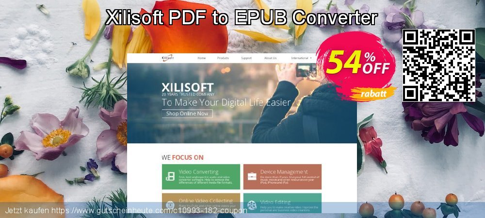 Xilisoft PDF to EPUB Converter Sonderangebote Preisnachlässe Bildschirmfoto