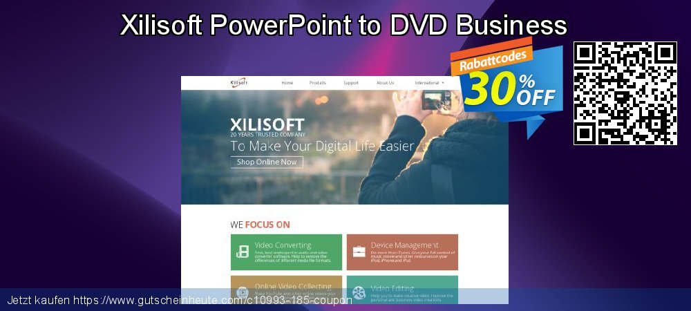 Xilisoft PowerPoint to DVD Business fantastisch Nachlass Bildschirmfoto