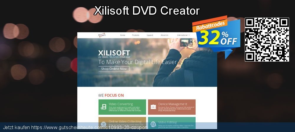 Xilisoft DVD Creator großartig Angebote Bildschirmfoto