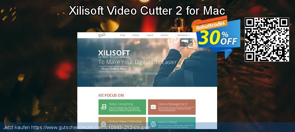 Xilisoft Video Cutter 2 for Mac besten Beförderung Bildschirmfoto
