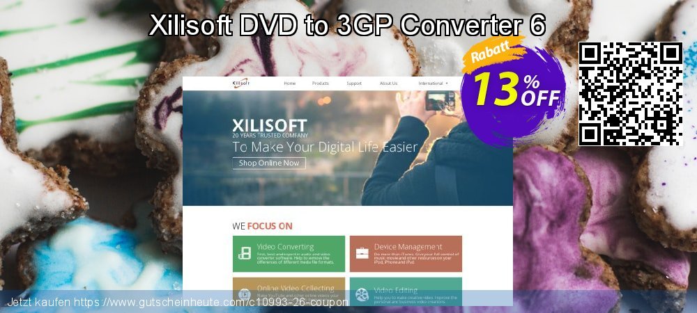 Xilisoft DVD to 3GP Converter 6 überraschend Ausverkauf Bildschirmfoto