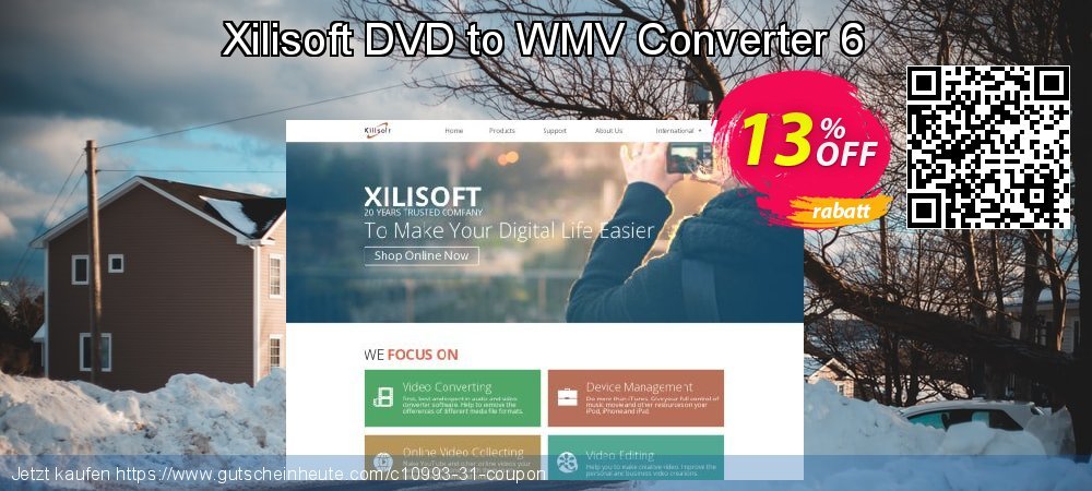 Xilisoft DVD to WMV Converter 6 beeindruckend Beförderung Bildschirmfoto