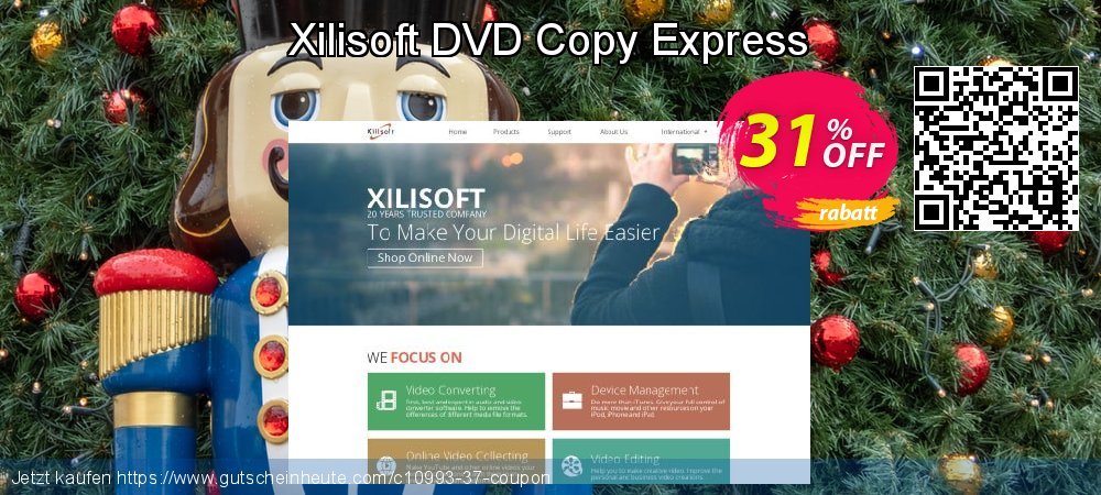 Xilisoft DVD Copy Express aufregende Promotionsangebot Bildschirmfoto