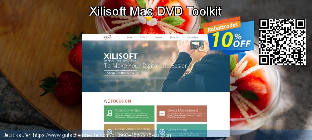Xilisoft Mac DVD Toolkit ausschließenden Preisnachlass Bildschirmfoto