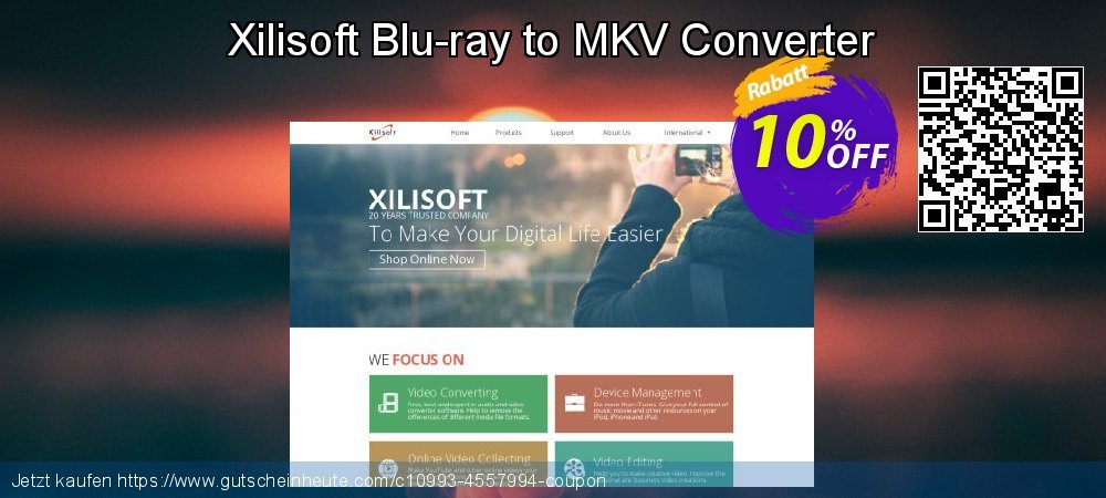 Xilisoft Blu-ray to MKV Converter faszinierende Beförderung Bildschirmfoto