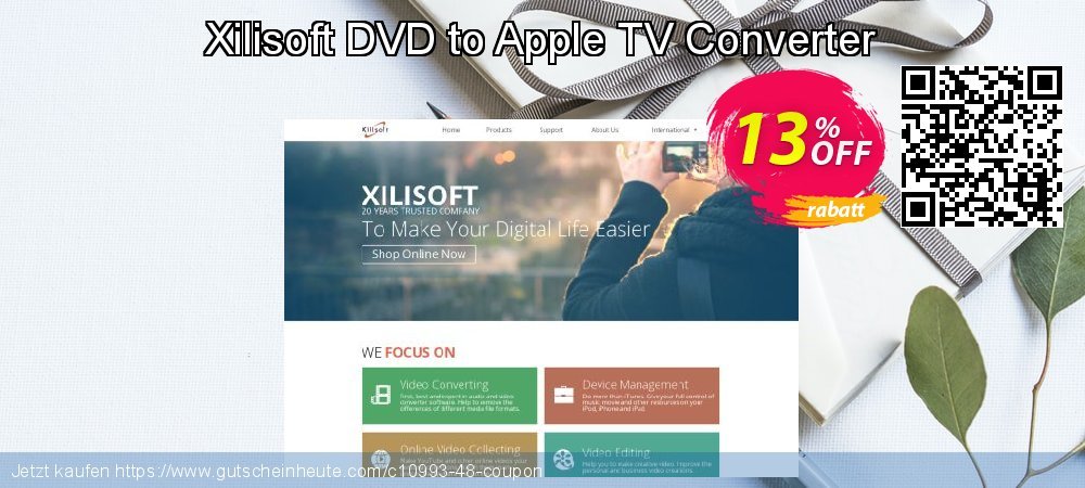 Xilisoft DVD to Apple TV Converter unglaublich Beförderung Bildschirmfoto