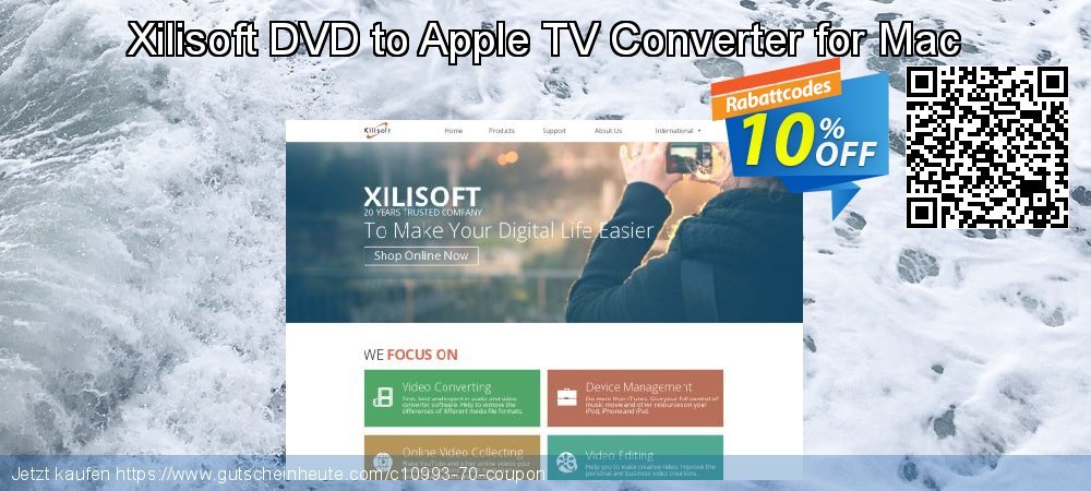Xilisoft DVD to Apple TV Converter for Mac spitze Angebote Bildschirmfoto