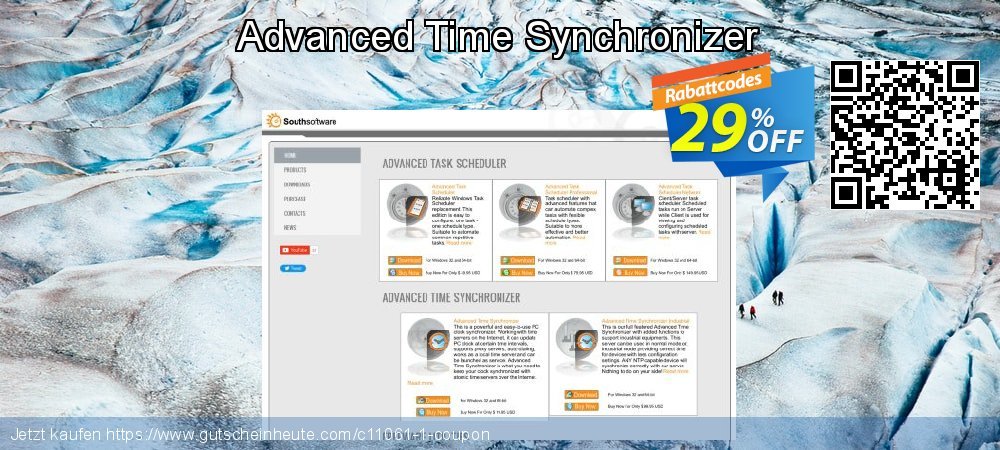 Advanced Time Synchronizer wundervoll Beförderung Bildschirmfoto