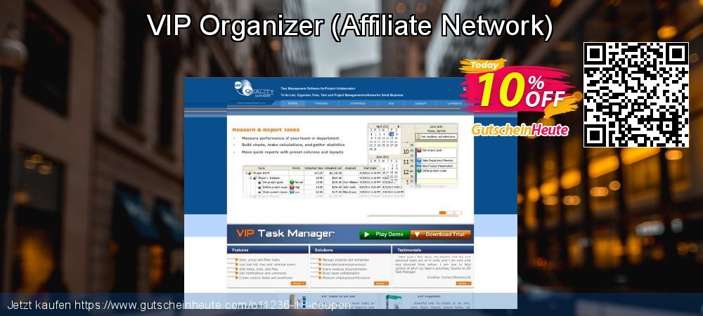 VIP Organizer - Affiliate Network  besten Verkaufsförderung Bildschirmfoto