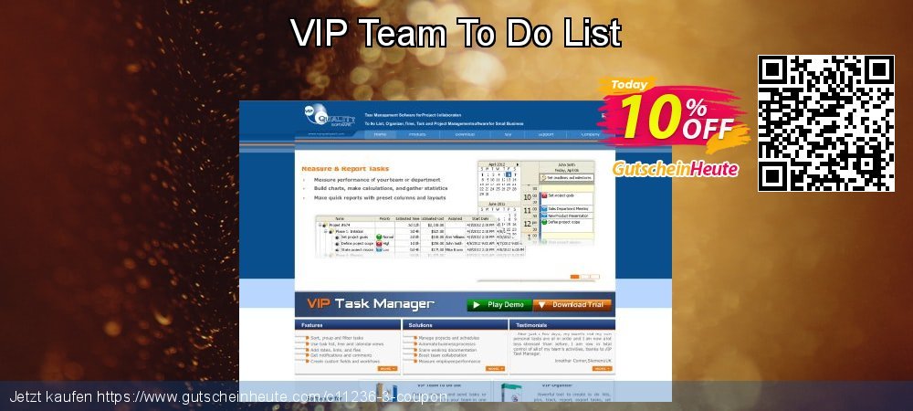 VIP Team To Do List exklusiv Sale Aktionen Bildschirmfoto