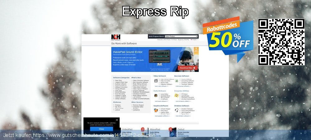 Express Rip verwunderlich Ermäßigung Bildschirmfoto