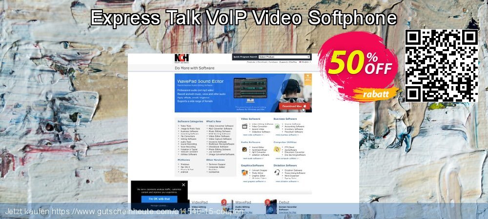 Express Talk VoIP Video Softphone beeindruckend Ausverkauf Bildschirmfoto