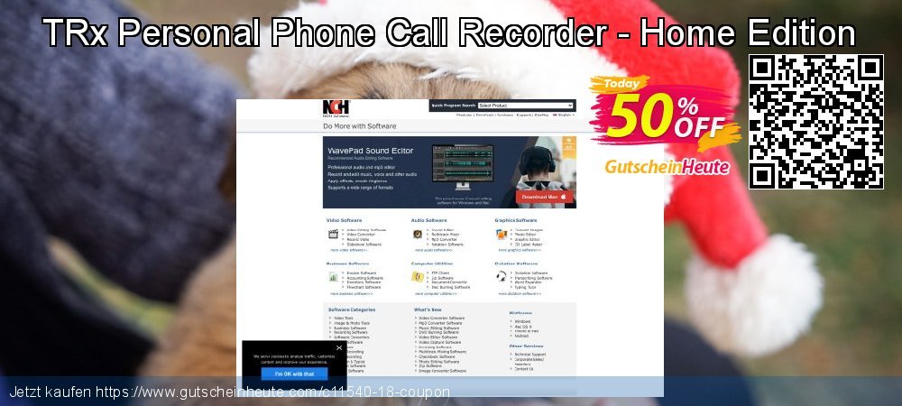 TRx Personal Phone Call Recorder - Home Edition umwerfende Preisnachlass Bildschirmfoto