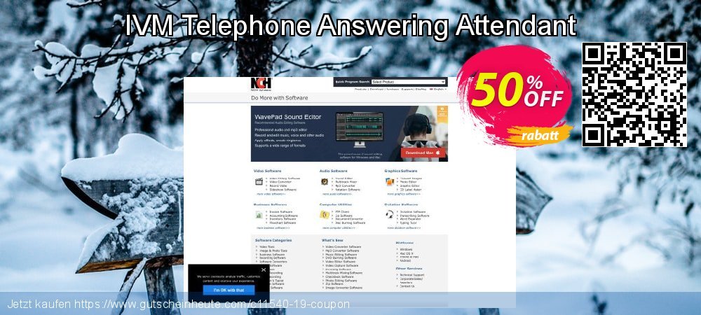 IVM Telephone Answering Attendant umwerfenden Förderung Bildschirmfoto