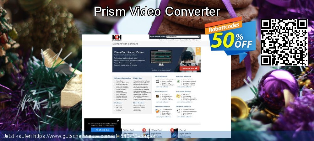 Prism Video Converter geniale Beförderung Bildschirmfoto