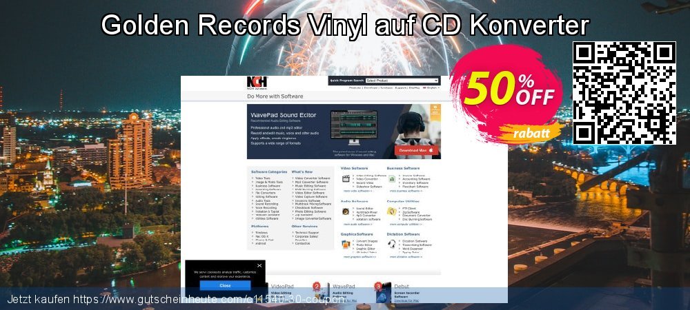 Golden Records Vinyl auf CD Konverter Sonderangebote Disagio Bildschirmfoto