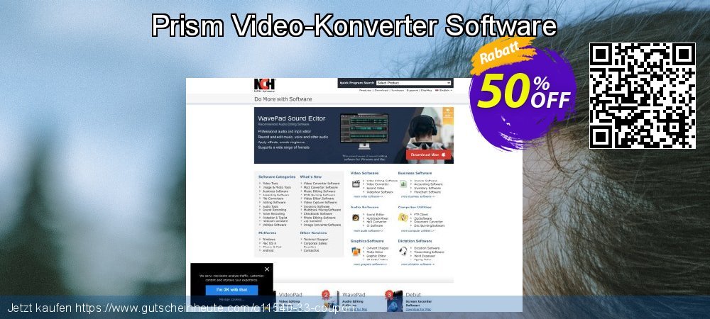 Prism Video-Konverter Software fantastisch Außendienst-Promotions Bildschirmfoto