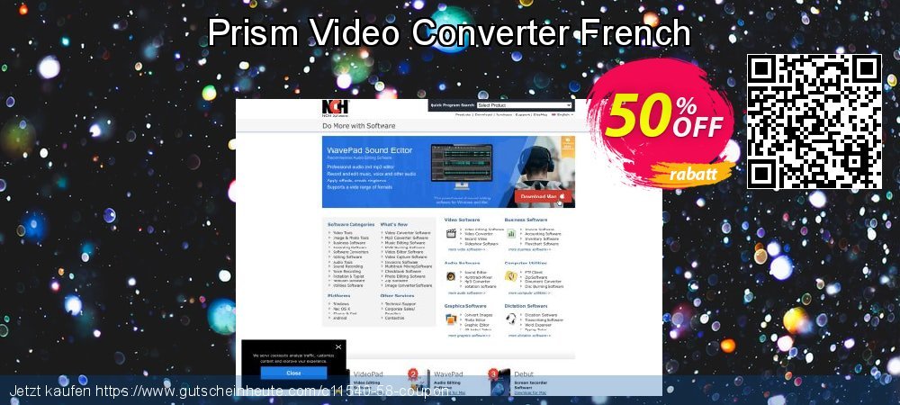 Prism Video Converter French ausschließlich Preisnachlässe Bildschirmfoto