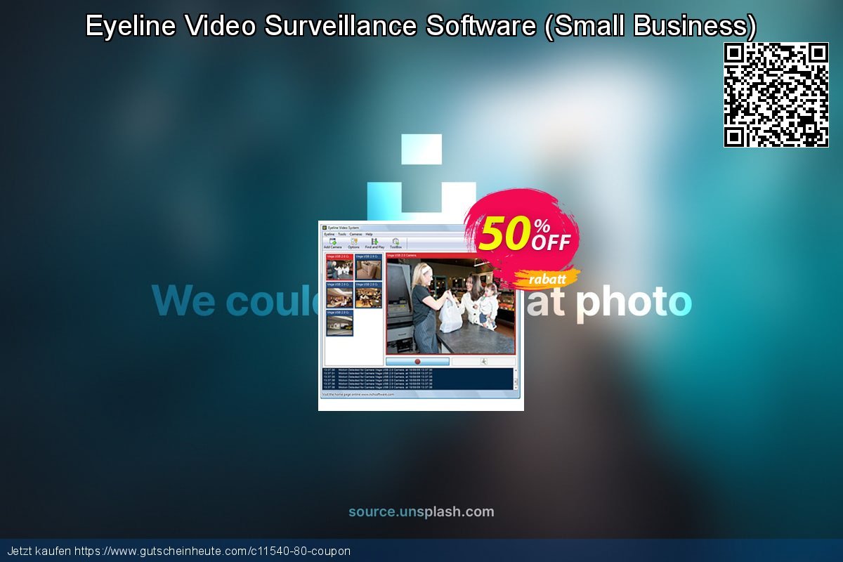 Eyeline Video Surveillance Software - Small Business  umwerfende Ermäßigung Bildschirmfoto