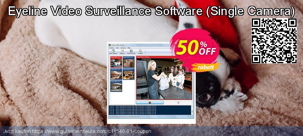 Eyeline Video Surveillance Software - Single Camera  umwerfenden Disagio Bildschirmfoto