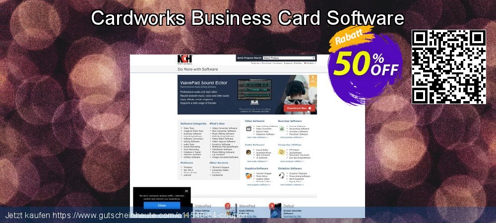 Cardworks Business Card Software genial Außendienst-Promotions Bildschirmfoto