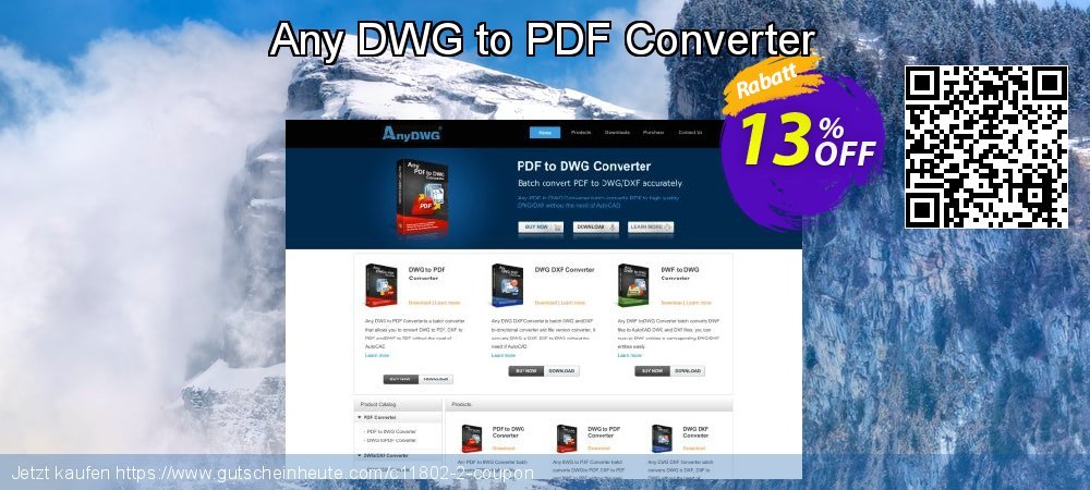 Any DWG to PDF Converter formidable Förderung Bildschirmfoto