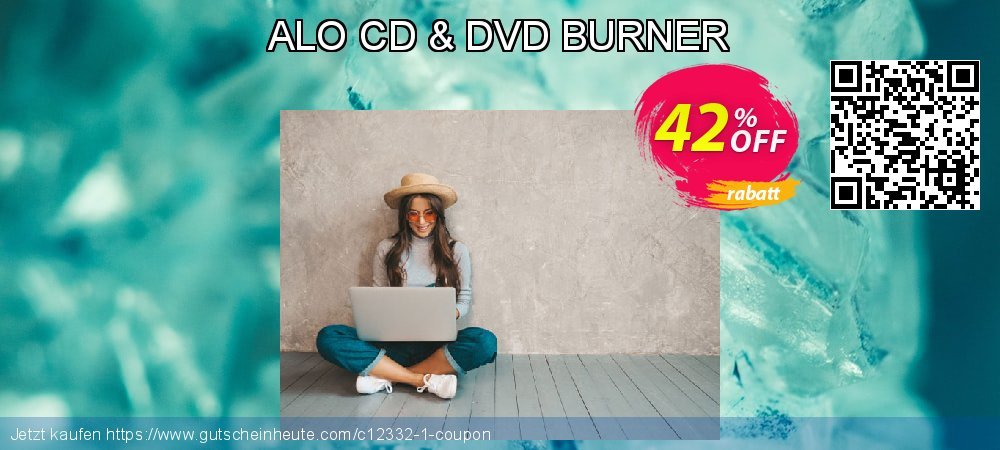 ALO CD & DVD BURNER wundervoll Verkaufsförderung Bildschirmfoto