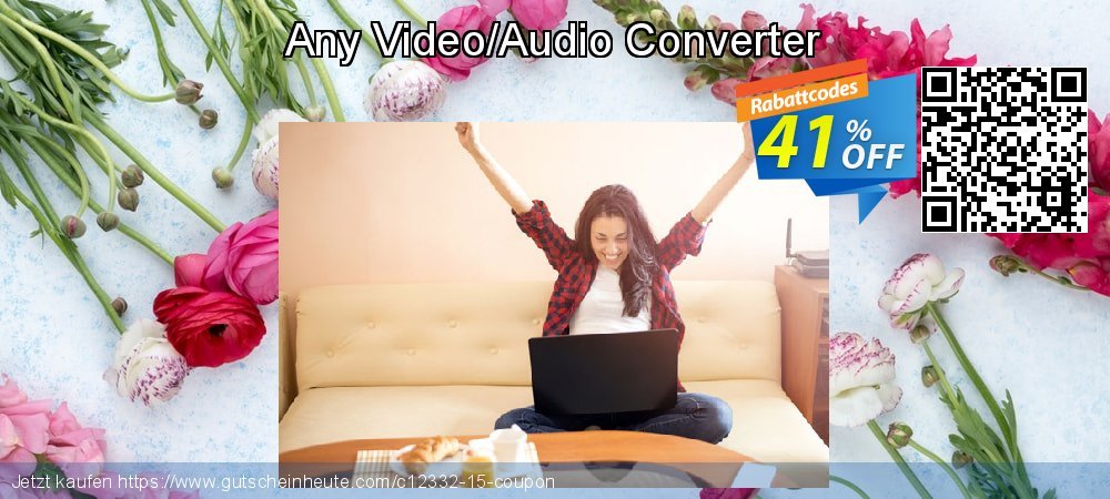 Any Video/Audio Converter überraschend Ermäßigung Bildschirmfoto