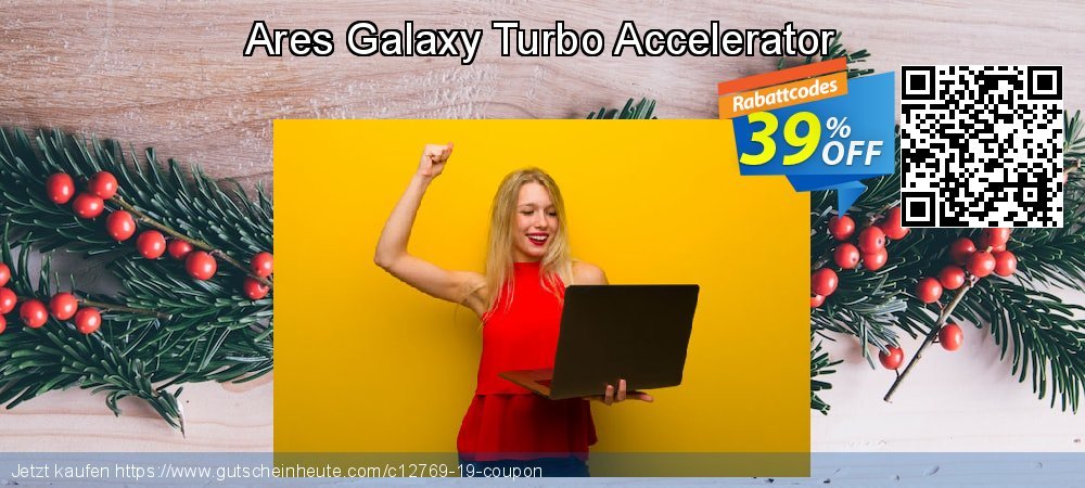 Ares Galaxy Turbo Accelerator wunderbar Promotionsangebot Bildschirmfoto
