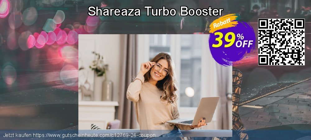 Shareaza Turbo Booster wundervoll Verkaufsförderung Bildschirmfoto