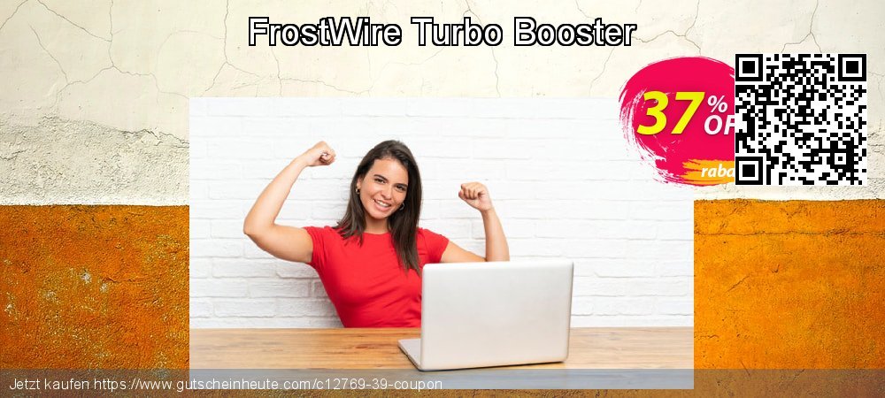FrostWire Turbo Booster klasse Ermäßigung Bildschirmfoto
