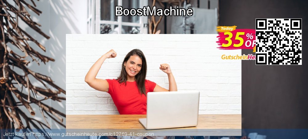 BoostMachine uneingeschränkt Verkaufsförderung Bildschirmfoto