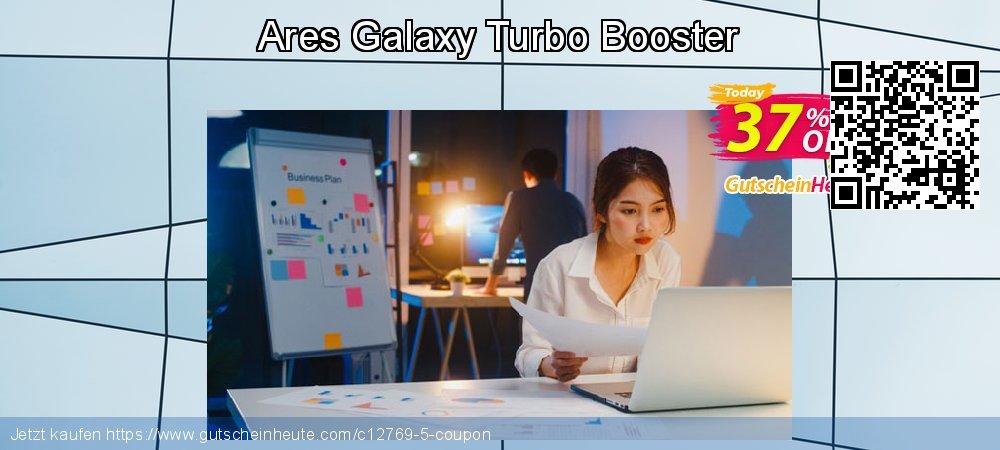Ares Galaxy Turbo Booster verwunderlich Förderung Bildschirmfoto