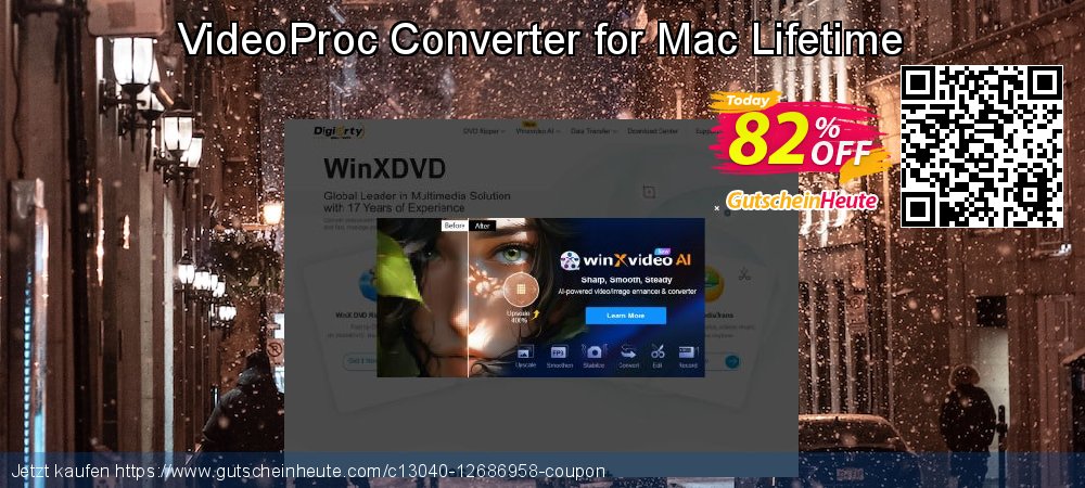 VideoProc Converter for Mac Lifetime besten Sale Aktionen Bildschirmfoto