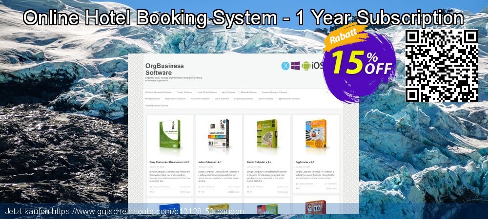 Online Hotel Booking System - 1 Year Subscription super Förderung Bildschirmfoto