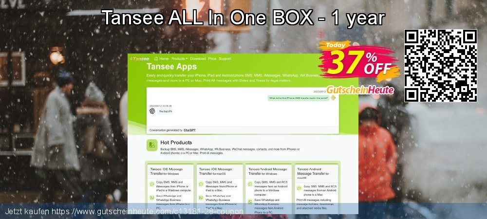 Tansee ALL In One BOX - 1 year faszinierende Ermäßigung Bildschirmfoto