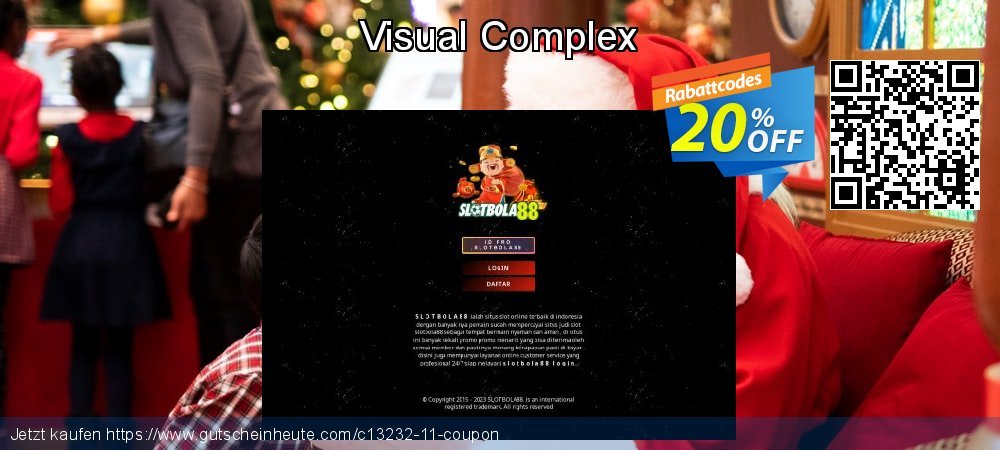 Visual Complex toll Nachlass Bildschirmfoto